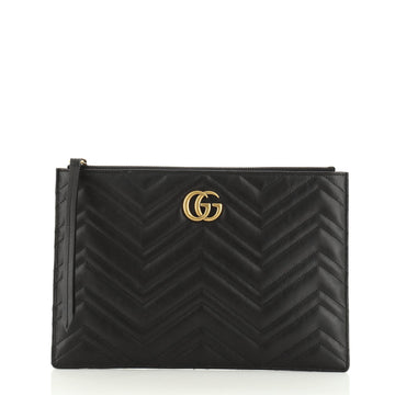 Gucci GG Marmont Pouch Matelasse Leather