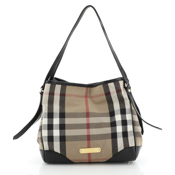 Burberry Canterbury Tote House Check Canvas Small