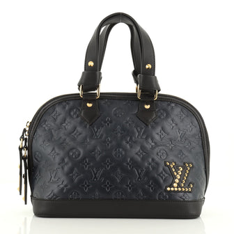 Louis Vuitton Double Jeu Neo Alma Bag Monogram Embossed Leather