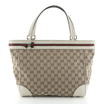 Gucci Mayfair Tote GG Canvas Wide