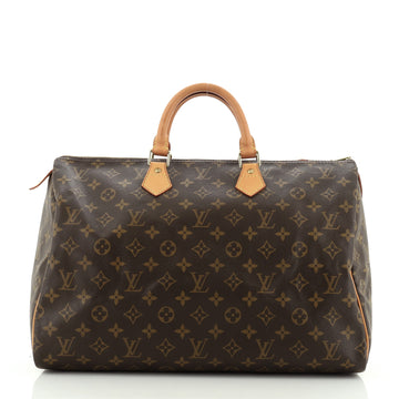 Louis Vuitton Speedy Handbag Monogram Canvas 40
