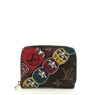 Louis Vuitton Zippy Coin Purse Limited Edition Kabuki Monogram Canvas