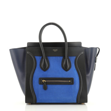 Celine Multicolor Luggage Bag Leather Mini