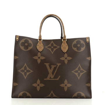 Louis Vuitton OnTheGo Tote Limited Edition Reverse Monogram Giant GM