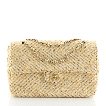 Chanel Vintage Reissue Chain Flap Bag Tweed Medium