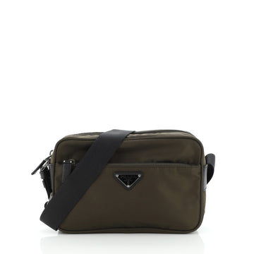Prada Front Pocket Crossbody Bag Tessuto Small