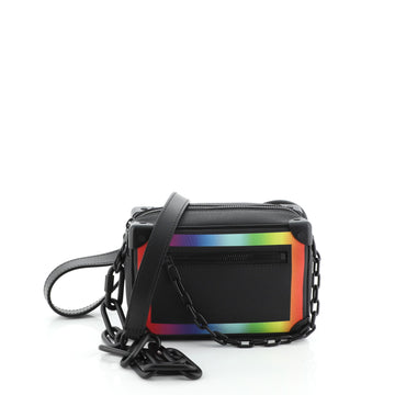 Louis Vuitton Soft Trunk Bag Rainbow Taiga Leather