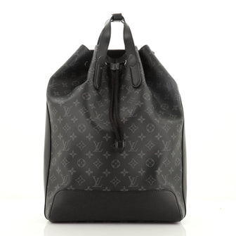Louis Vuitton Explorer Backpack Monogram Eclipse Canvas