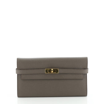 Hermes Kelly Wallet Epsom Long