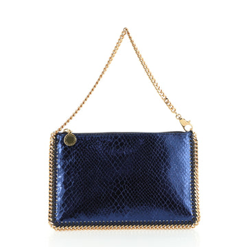 Stella McCartney Falabella Pochette Faux Snakeskin