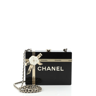 Chanel Gift Box Minaudiere Plexiglass