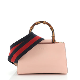 Gucci Nymphaea Top Handle Bag Leather Mini