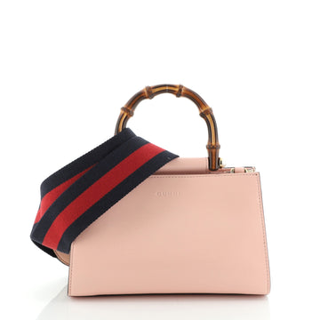 Gucci Nymphaea Top Handle Bag Leather Mini