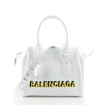 Balenciaga Monday Bowling Bag Leather Small