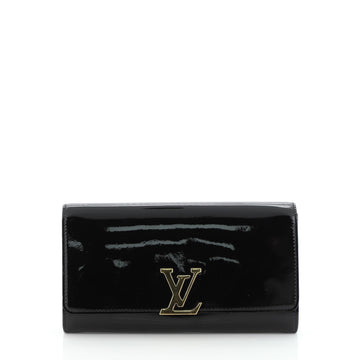 Louis Vuitton Louise Clutch Patent Long