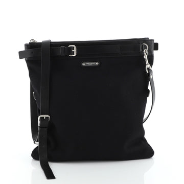 Saint Laurent Belted Flat Messenger Canvas Medium