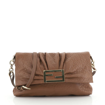 Fendi Mia Crossbody Bag Leather Large
