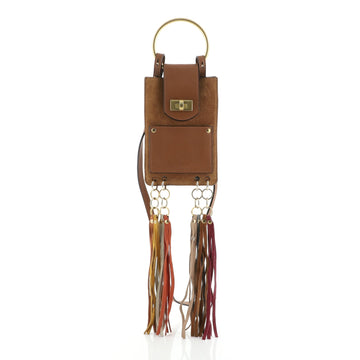 Chloe Jane Crossbody Bag Leather and Suede Mini
