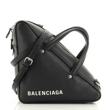 Balenciaga Triangle Duffle Bag Leather XS