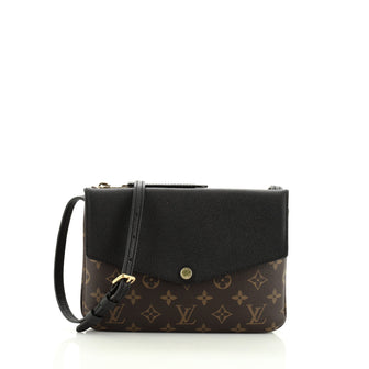 Louis Vuitton Twice Handbag Monogram Canvas