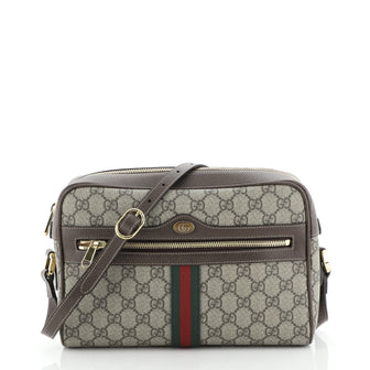 Gucci Ophidia Shoulder Bag GG Coated Canvas Small