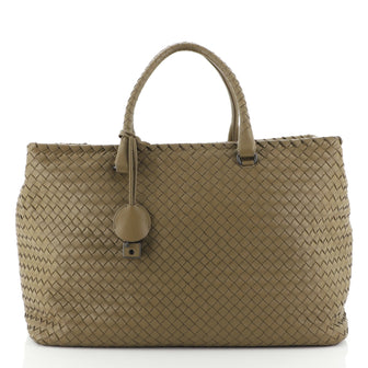 Bottega Veneta Brick Bag Intrecciato Nappa Large