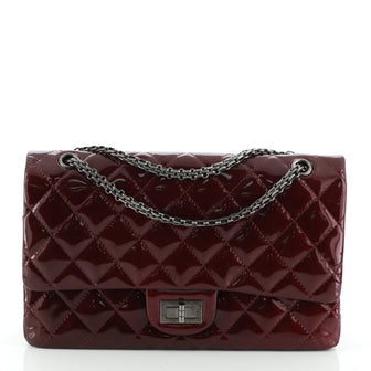 Chanel Reissue 2.55 Flap Bag Quilted Patent 227