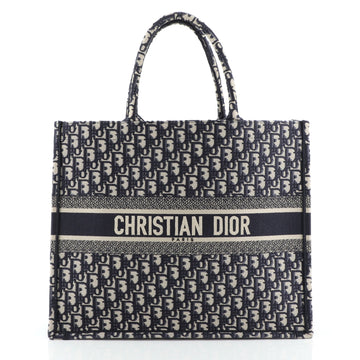 Christian Dior Book Tote Oblique Canvas