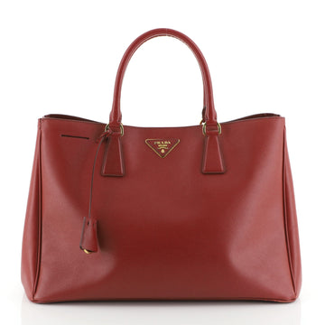 Prada Lux Open Tote Saffiano Leather Large