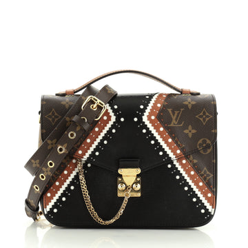 Louis Vuitton Pochette Metis Limited Edition Brogue Reverse Monogram Canvas and Leather