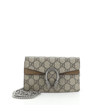 Gucci Dionysus Bag GG Coated Canvas Super Mini