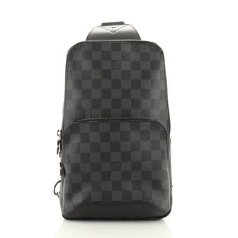 Louis Vuitton Avenue Sling Bag Damier Graphite