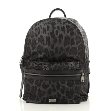 Dolce & Gabbana Vulcano Backpack Printed Nylon