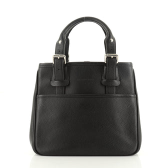 Burberry Belted Handle Tote Leather Medium