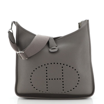 Hermes Evelyne Crossbody Gen III Clemence GM