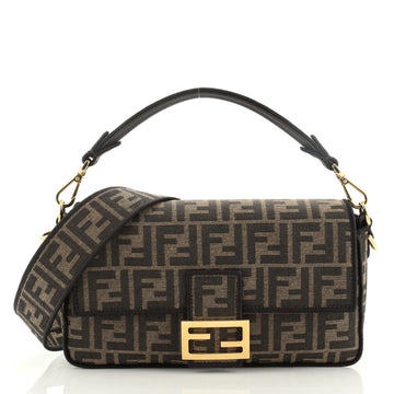 Fendi Baguette NM Bag Zucca Canvas Medium