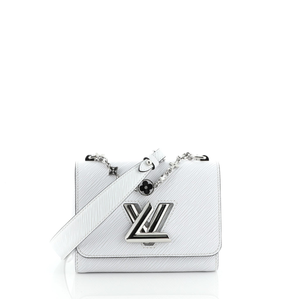 Louis Vuitton Special Edition White Epi Flower Jewels Twist PM