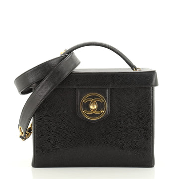 Chanel Vintage Vanity Case Caviar Small
