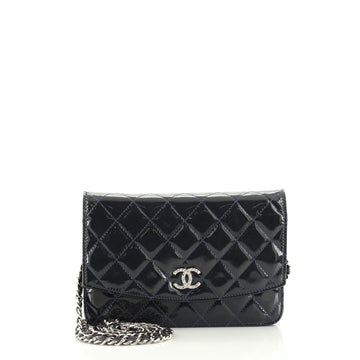 Chanel Brilliant Wallet on Chain Quilted Patent