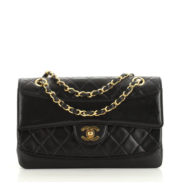 Chanel Vintage CC Chain Flap Bag Quilted Lambskin Medium