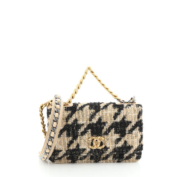 Chanel 19 Wallet on Chain Quilted Tweed