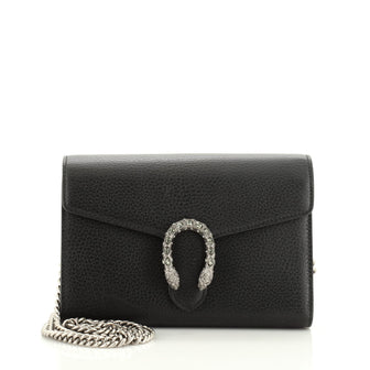 Gucci Dionysus Chain Wallet Leather with Embellished Detail Small