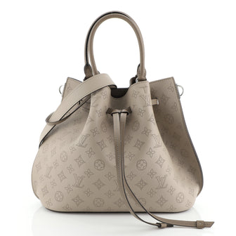 Louis Vuitton Girolata Handbag Mahina Leather