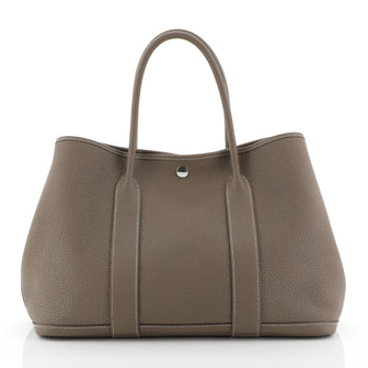 Hermes Garden Party Tote Leather 36
