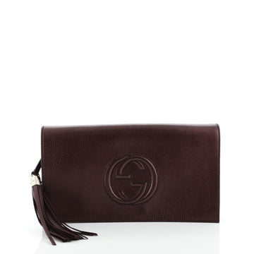 Gucci Soho Clutch Leather