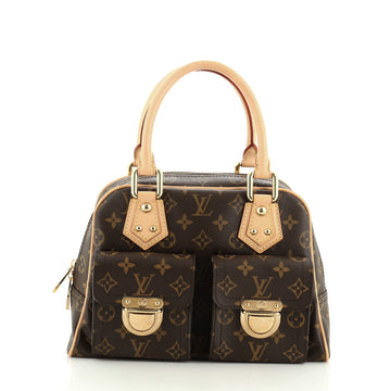 Louis Vuitton Manhattan Handbag Monogram Canvas PM
