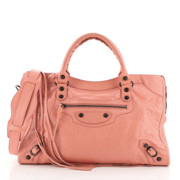 Balenciaga City Classic Studs Bag Leather Medium
