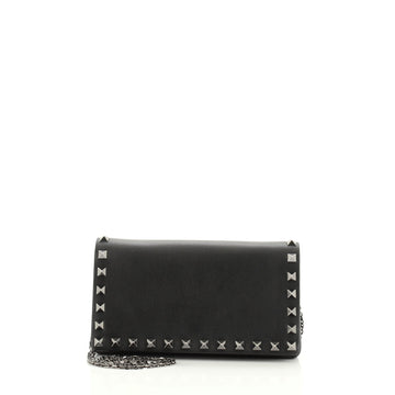 Valentino Rockstud Pouch Crossbody Bag Leather Mini