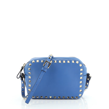 Valentino Rockstud Camera Crossbody Bag Leather