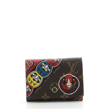 Louis Vuitton Victorine Compact Wallet NM Limited Edition Kabuki Monogram Canvas